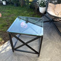 glass coffee table