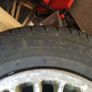Toyota starlet 1x jap import 13" alloy and perfect tyre Image 3