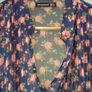 Brand new. Navy / coral floral blouse. Image 3