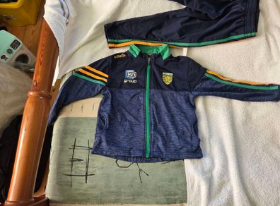 Donegal Gaelic Football Tracksuit Top 2016 to 2017 Children 3 to 4 Years Old