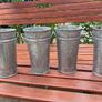 Galvanised planters Image 3