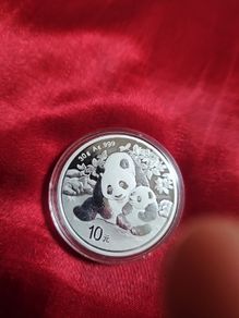 2024 30g Chinese panda pure silver