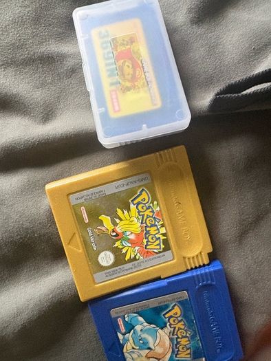 gameboy advance pokemon gold/blue