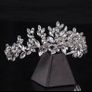 Wedding Bridal Headband, Rhinestone Crystal Tiara, Brides Wedding Tiara Image 4