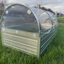 Raised flower beds for greenhouses galvanised steel Image 3