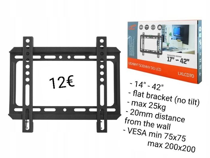 Tv Brackets Wall Mounts Tilt Swivel Full Motion Long Arm