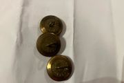 World War 1 brass buttons