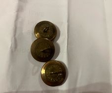 World War 1 brass buttons