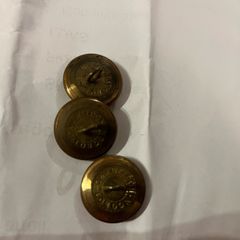 World War 1 brass buttons