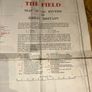 Vintage 1963 'The Field' Map of the Rivers of Great Britain & Ireland Image 2