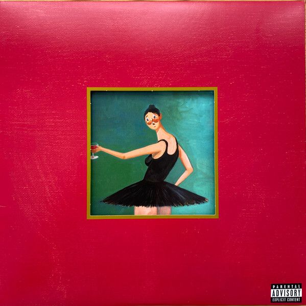 Kane West My Beautiful Dark Twisted Fantasy 3 LP'S Limited edition