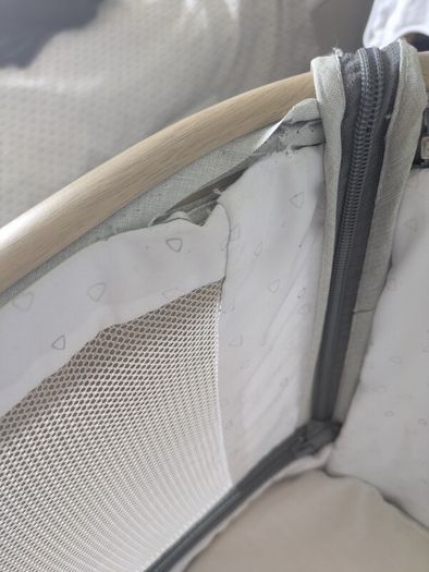 bedside cot tutti bambini cozee