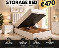 Divan Storage Bed - All Sizes - Free Delivery