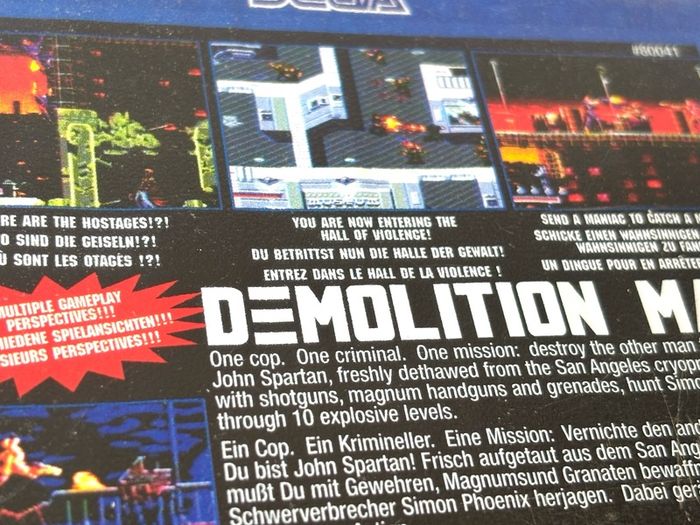 Demolition Man for Sega Mega Drive - Boxed