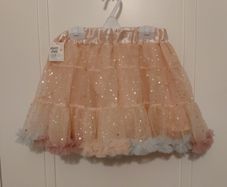 Girls fancy dress irredecent frill tulle skirt