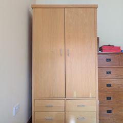 Wooden Wardrobes 2 Available  Matching Pair