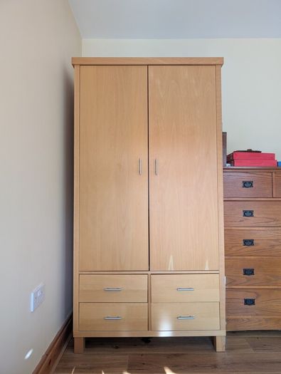 Wooden Wardrobes 2 Available  Matching Pair