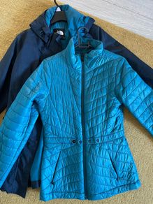 North Face 2-in-1 Waterproof Jacket - Blue Double Layer