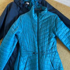 North Face 2-in-1 Waterproof Jacket - Blue Double Layer