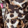 dress bnwot marks & Spencer collection size 10 animal print shirt dress with tie attached belt Image 6