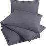 MULTIPLE SIZES AVAILABLE Bedding Duvet Cover Double - Soft Microfibre Polyester - Bedding Quilt Cover Set, with Pillow cases Image 5