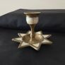 Brass Candle Holder with Mother of Pearl inlay Image 2