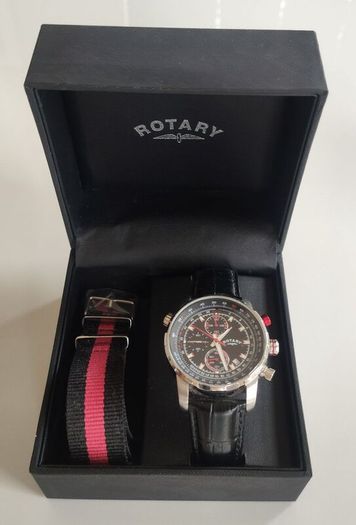 Rotary Chronograph Mens Watch