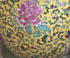 vintage large pots