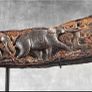 Water buffalo horn. Image 4