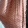 Beautiful Bespoke Pink Patterned Curtains & Pelmet Image 2