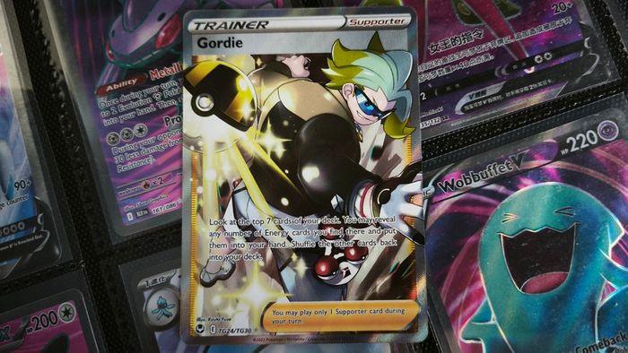 Gordie ! Ultra Rare ! from Silver Tempest Set ! 2022 ! Pokemon Card !