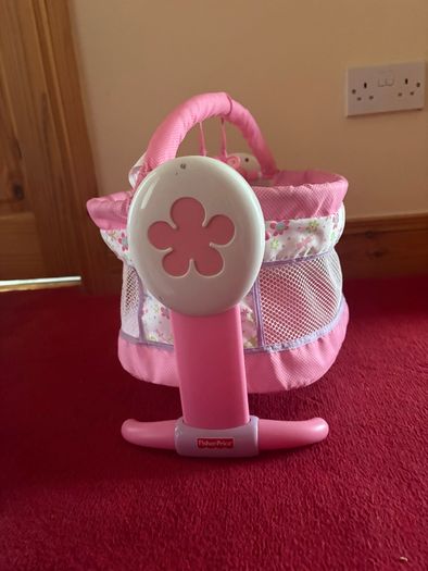 Fisher Price dolls swinging cot