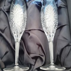 Royle Doulton Keswick Flutes x 2 BRAND NEW