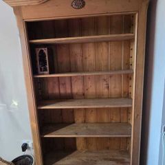 Wooden bookcase