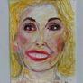Original art Dolly Parton Portrait Image 2