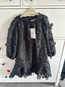 9y ZARA black dress BNWT