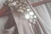 Hotel Particulier Pure Silk Crystals Embellished Dress