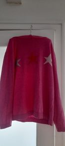 Cashmere pink Star jumper