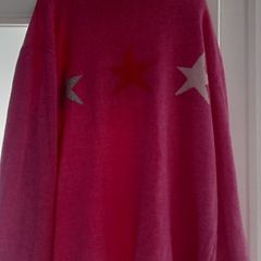Cashmere pink Star jumper
