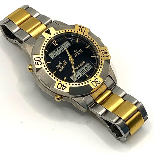 Rare Nigel Mansell Formula 1 Watch By Zeon