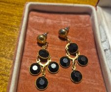 Vintage Black Earrings