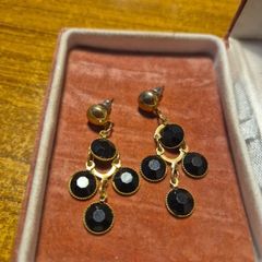 Vintage Black Earrings
