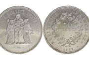 1978 French Silver 50 Francs