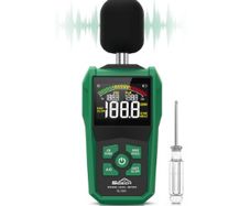 Decibel Meter, Digital Sound Level Meter with LCD Color Screen,Portable SPL Meter Range 30-130dB