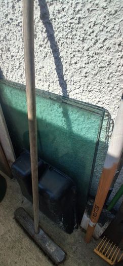 Glass banister