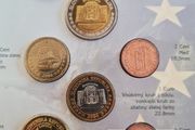 Slovakia 2004 Euro Probe Essai Trial Prototype 8 Coin Set