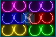 Rgb Led Angel Eyes Rings - Bmw E36, E39, E46, E38, E30, E32, E34, E85 E86 Z4