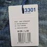Boys Men G-star Jeans trousers Denim straight leg 3301 W29 L30 Image 3