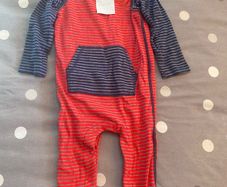 Next baby girl all in one 9-12 months BNWT