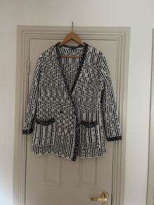 Zara cardy coatigan size 10